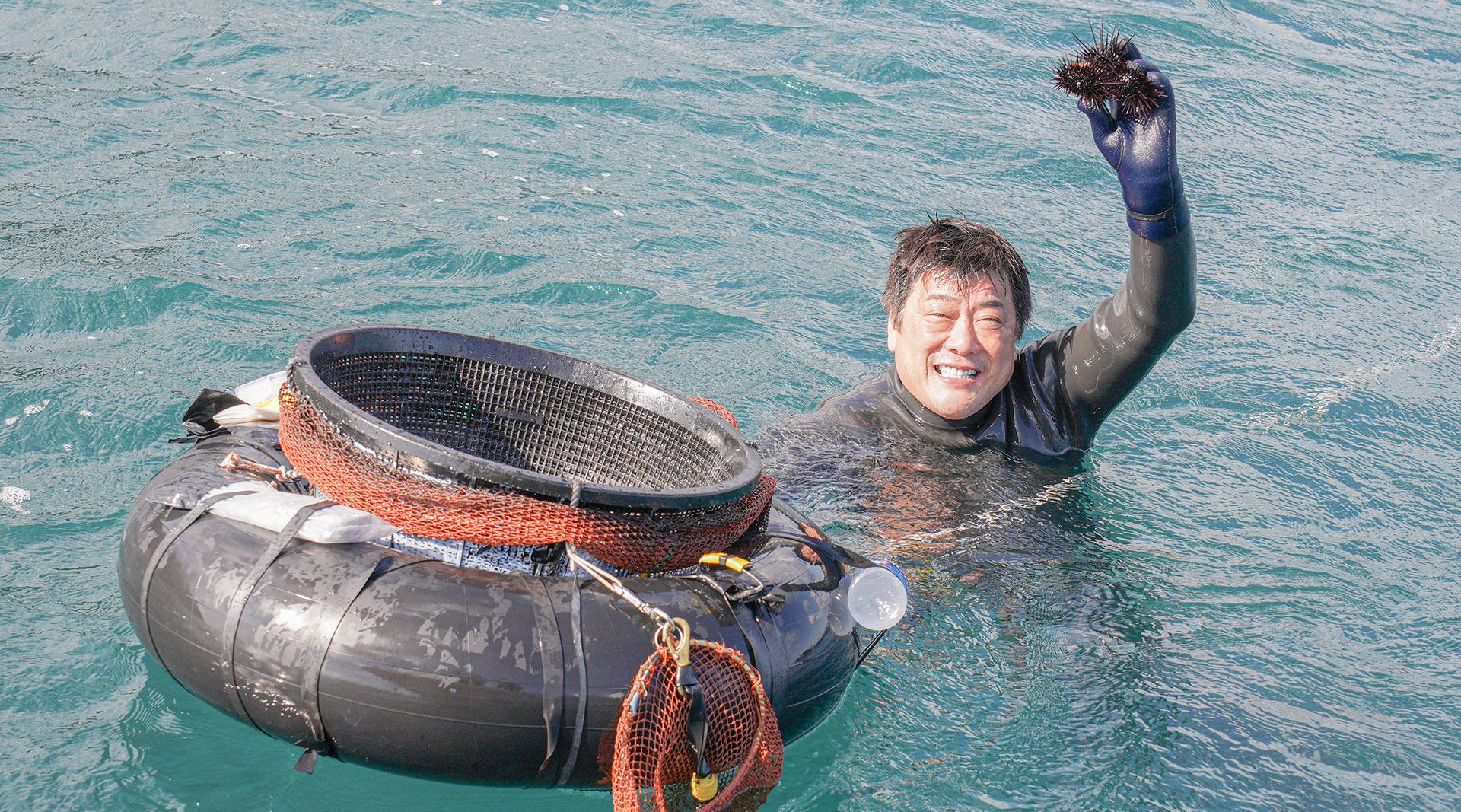 淡路島・由良が誇る『川勝のうに』。素潜り漁師としての覚悟と自然への畏敬