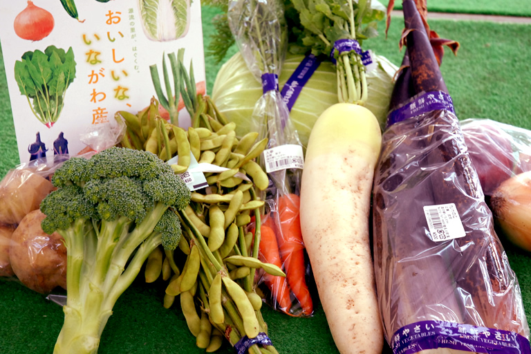 源流が育む町内産の新鮮野菜を求め 行列ができる 道の駅いながわ 口コミ 兵庫県公式観光サイト Hyogo ナビ ひょうごツーリズムガイド