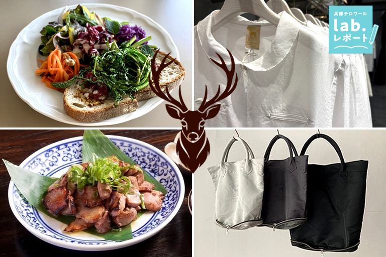 今話題!神戸で「鹿」の魅力に触れる&味わう!! アパレルからジビエ・鹿肉料理、精肉まで展開 兵庫県立美術館内にもレストラン誕生 -兵庫テロワール旅-