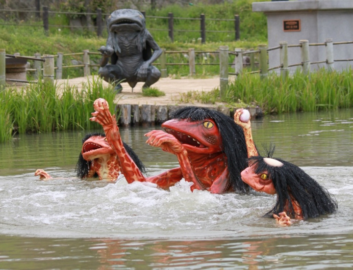 A forest therapy experience and the town of yokai